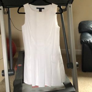 White cocktail dress